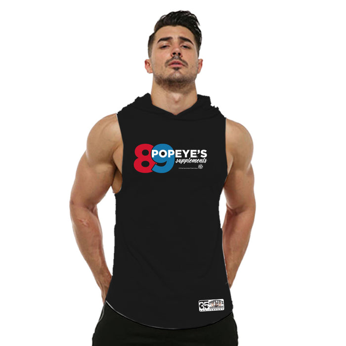 Popeye's Sleeveless Hoodie '89 Black