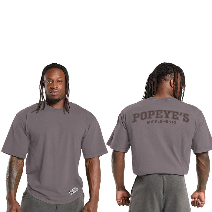 Popeye's Shirt Over-Sized Maroon