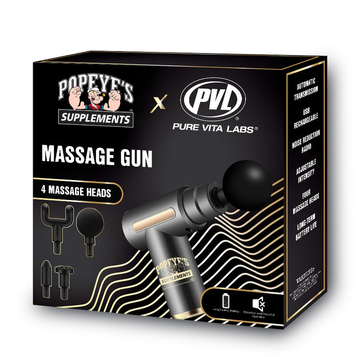 Popeye's / PVL 4-Head Massage Therapy Gun
