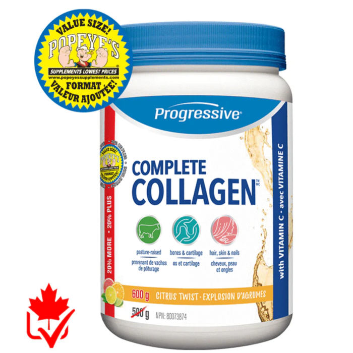Progressive Complete Collagen 600g (53 Servings)