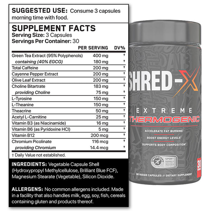 ABE Shred-X Caps 90 ct (30 Servings)