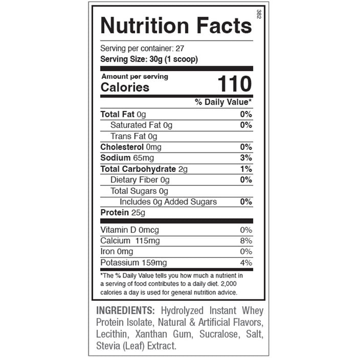 ANS N ISO 1.8lb (27 Servings)