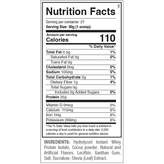 ANS N ISO 1.8lb (27 Servings)