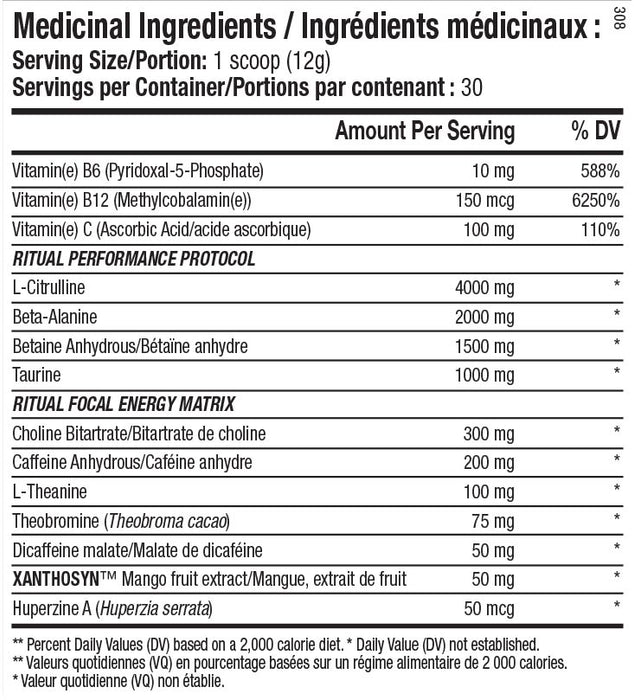 ANS Ritual 360g (30 Servings)