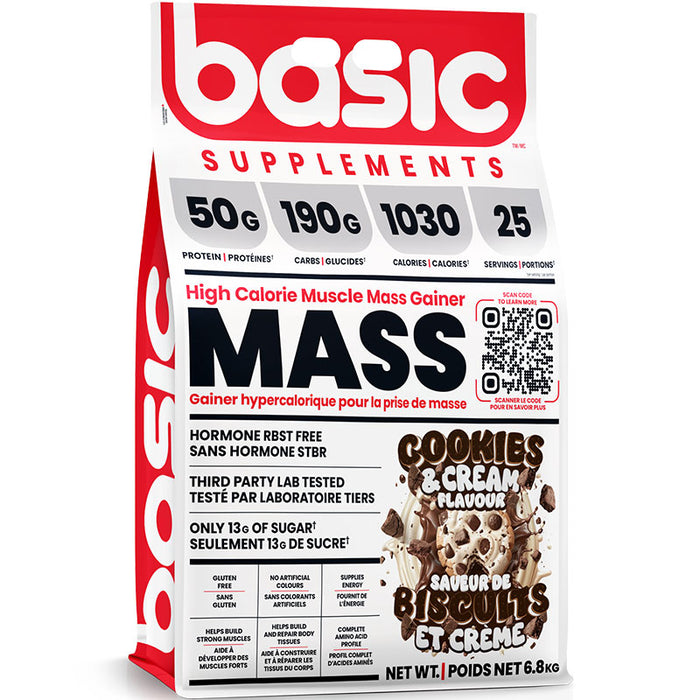 Basic Mass Gainer 15lb (25 Servings)