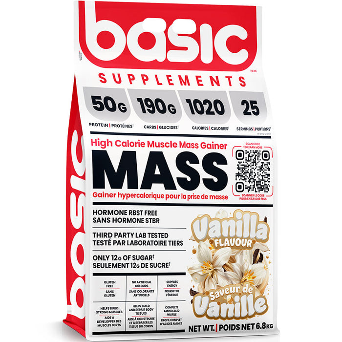 Basic Mass Gainer 15lb (25 Servings)