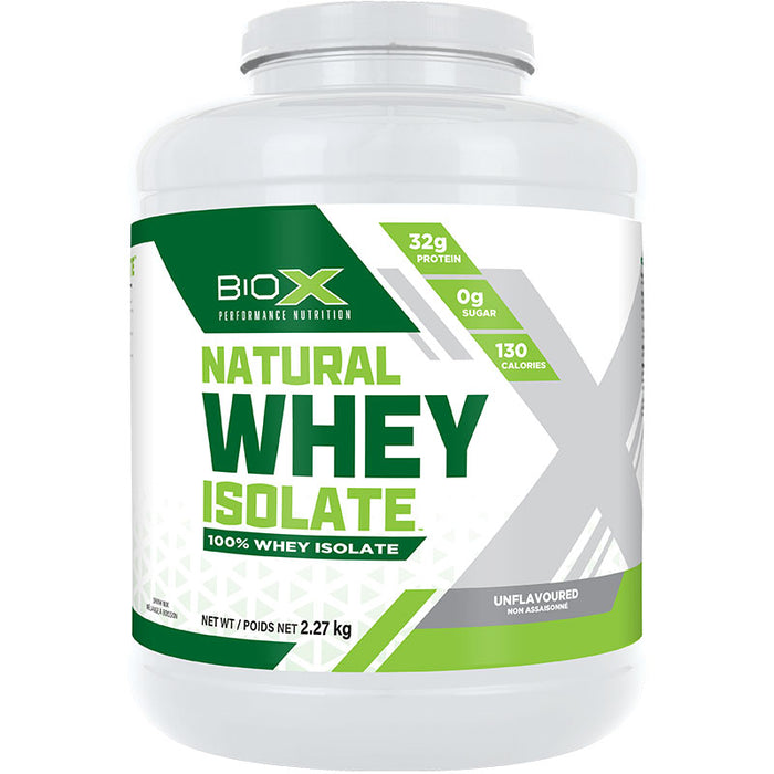 BioX Natural Whey Isolate 5lb (64 Servings)