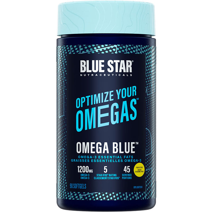 Blue Star Omega Blue 90 ct (22 Servings)