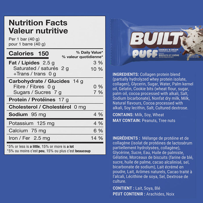 Built Bar Puffs (Box of 12)