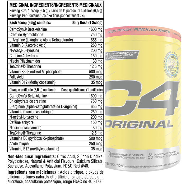 Cellucor C4 Original 487.5g (75 Servings)