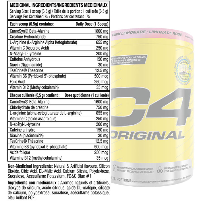 Cellucor C4 Original 487.5g (75 Servings)