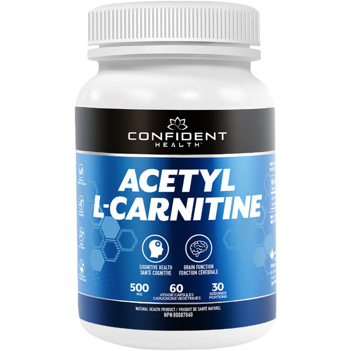 Confident Acetyl L-Carnitine 60ct (30)
