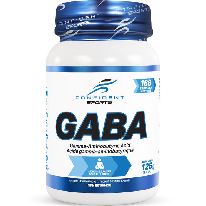 Confident GABA 125mg (166 servings)
