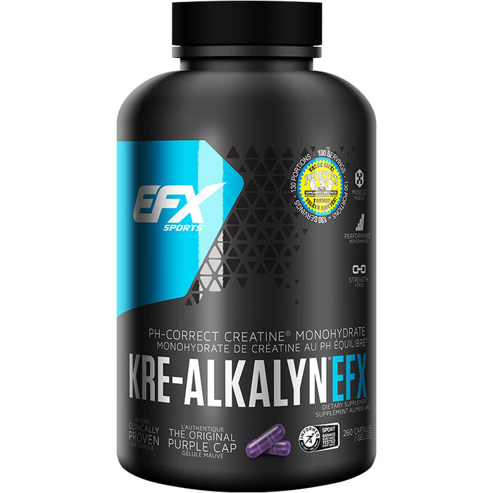 EFX Sports Kre-Alkalyn 260 cap (130 Servings)