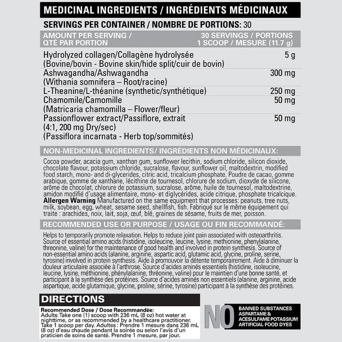 EHP Labs Oxysleep Collagen (30 Servings)