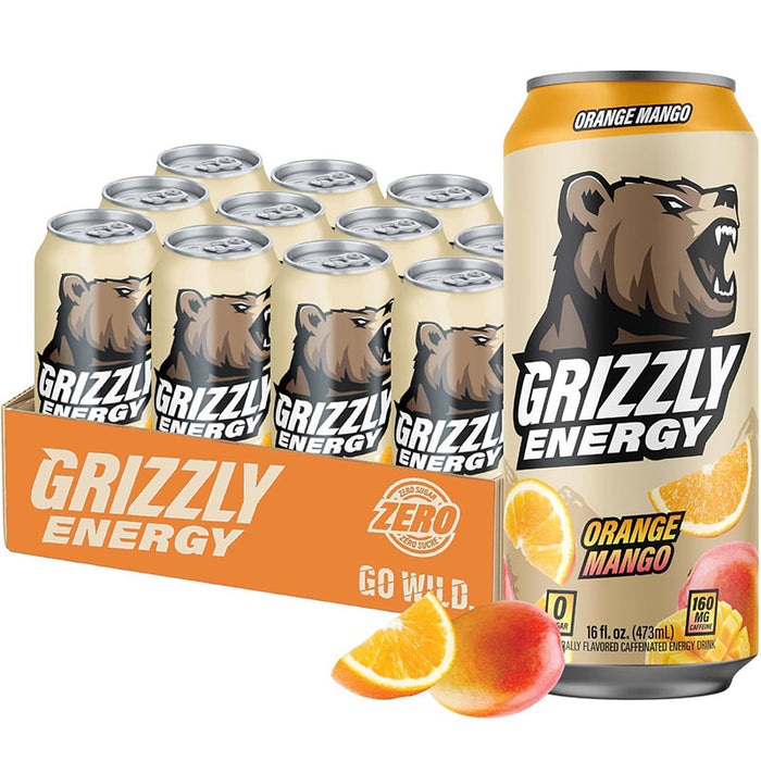 Grizzly Energy Case of 12 x 473ml