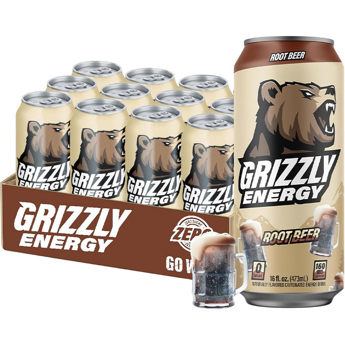 Grizzly Energy Case of 12 x 473ml