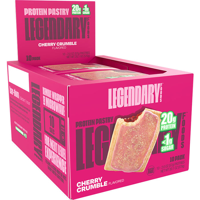 Legendary Foods Tasty Pastry Cake Style (Box of 10)