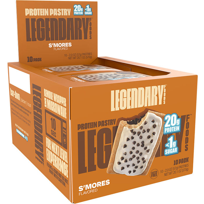 Legendary Foods Tasty Pastry Cake Style (Box of 10)
