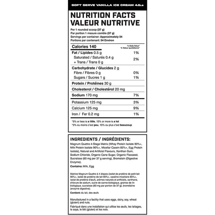 Magnum Quattro 4.5lb-4.85lb (58 Servings)