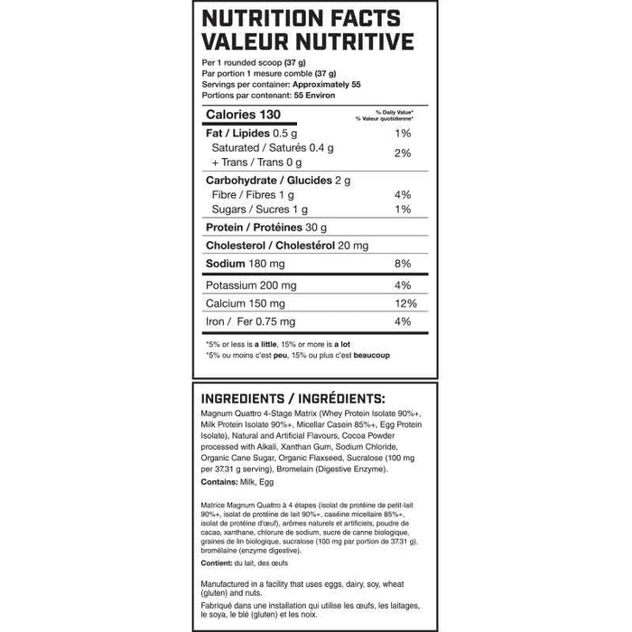 Magnum Quattro 4.5lb-4.85lb (58 Servings)