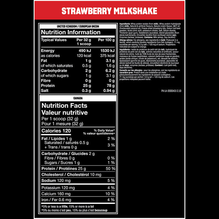 Mutant Hardcore Iso 5lb (70 Servings)