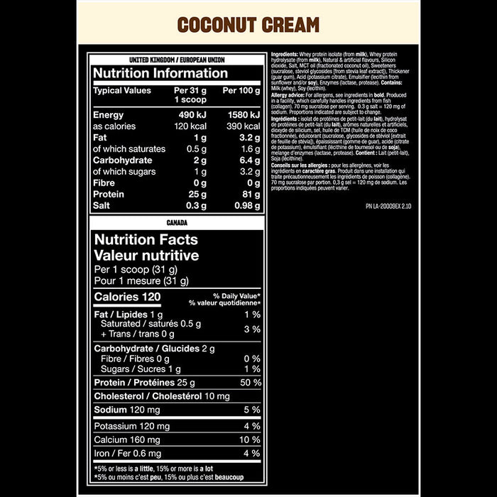 Mutant Hardcore Iso 1.6lb (23 Servings)