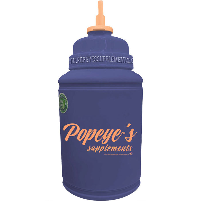Popeye's Power Jug Script Flip-N-Sip 1 Gallon