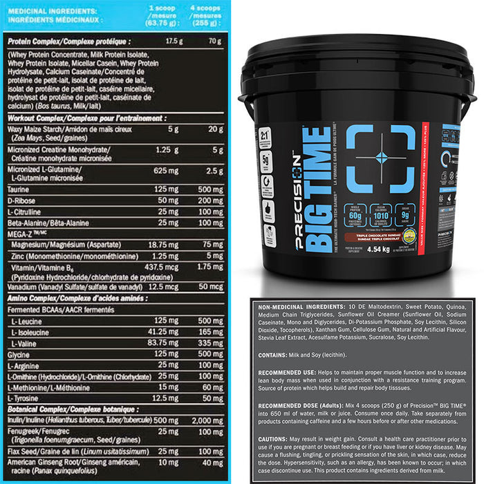 Precision Big Time 10lb (36 Servings)