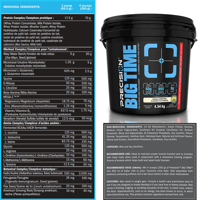 Precision Big Time 10lb (36 Servings)