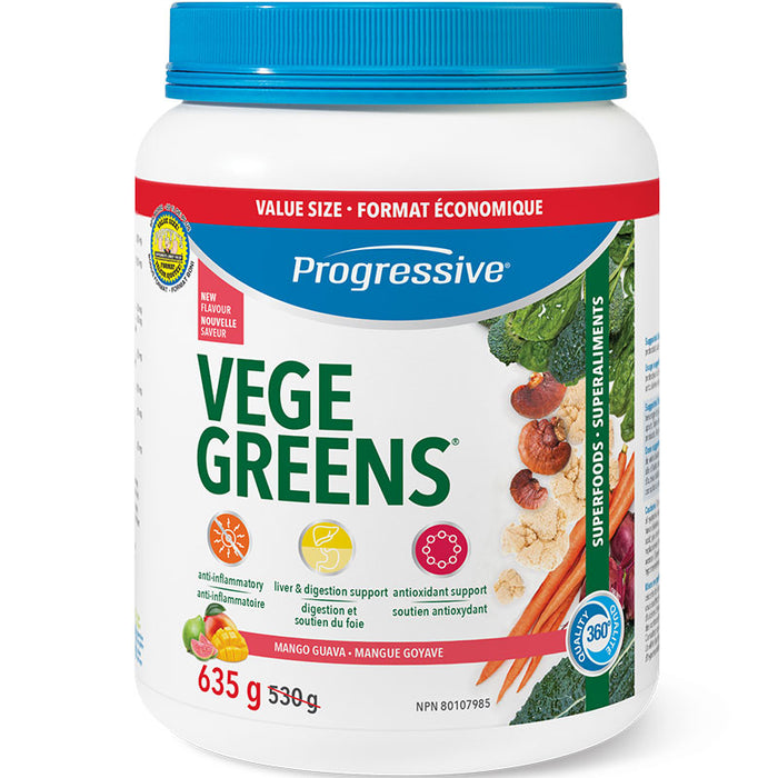 Progressive VegeGreens 610g-635g (68-72 Servings)