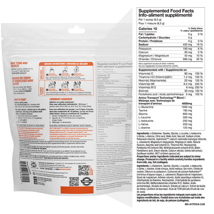 PVL PROH20 ( 72 servings)