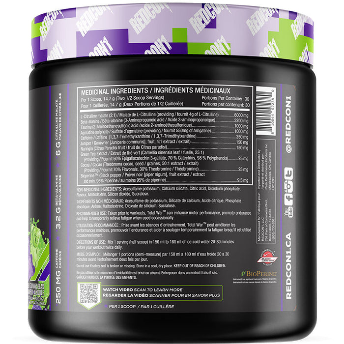 Redcon1 Total War 438g (30 Servings)