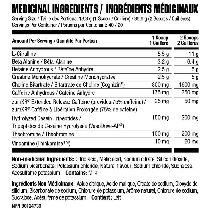 Ryse Godzilla Pre   (20/40 servings)