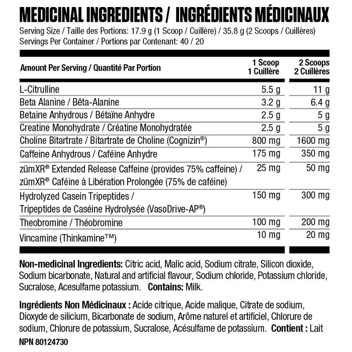 Ryse Godzilla Pre   (20/40 servings)