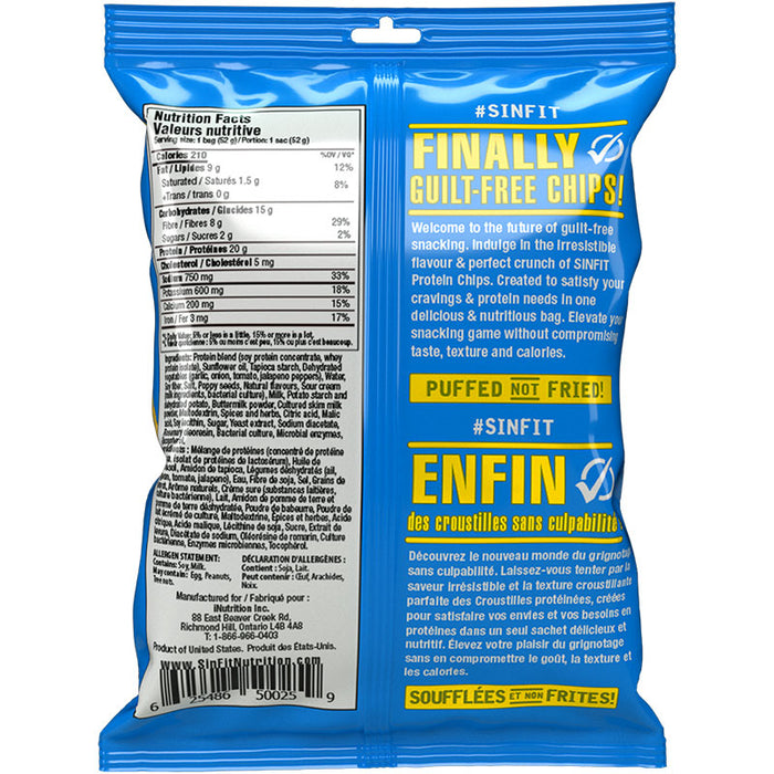 SinFit Protein Chips (Bag)