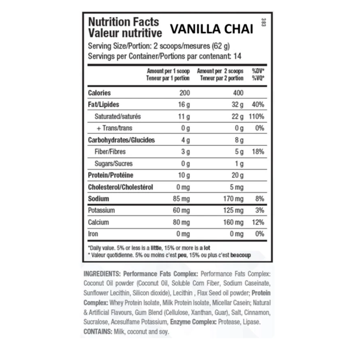 ANS Keto Shake 2lb (14 Servings)