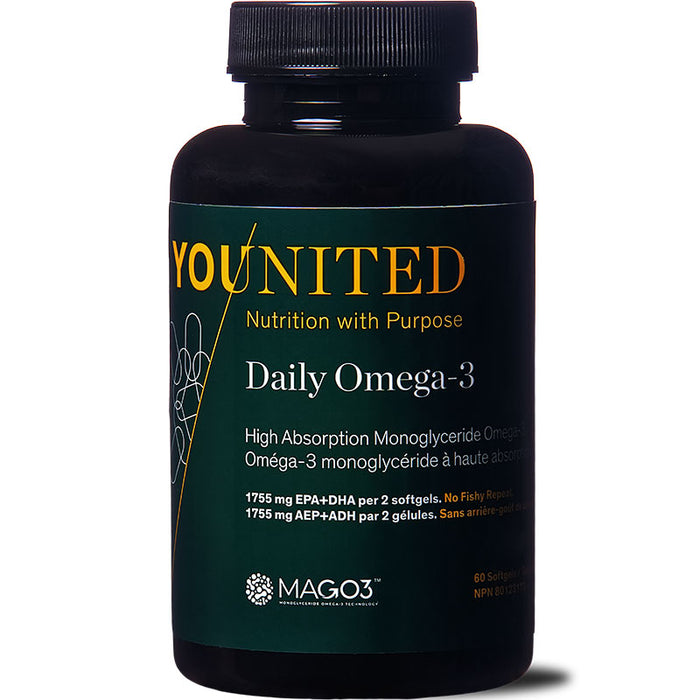 Younited Daily Omega-3 60ct (30 Servings)