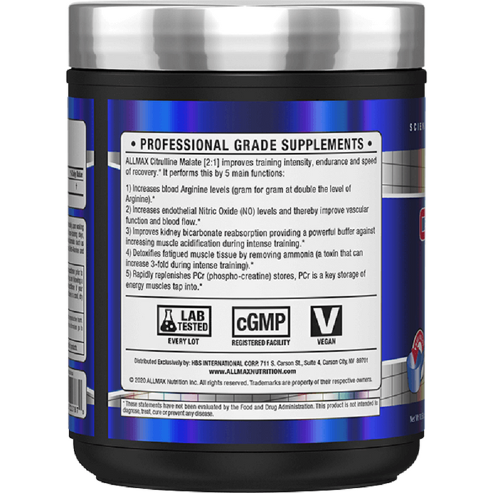 Allmax Citrulline Malate 2:1 300g (150 Servings)