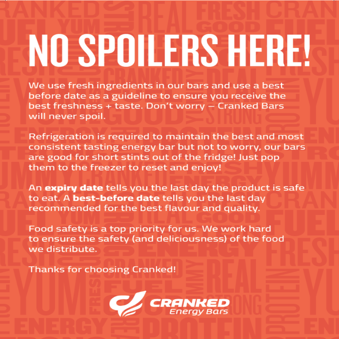 Cranked Energy Bar (Single)