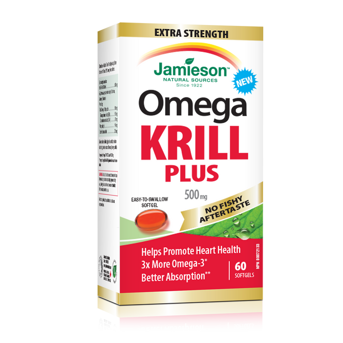 Jamieson Omega Complete Pure Super Krill 500mg 60 cap