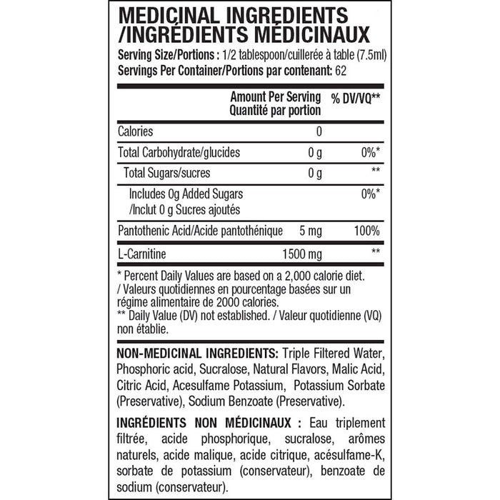 ANS Diablo L-Carnitine 3000 473ml (62 Servings)