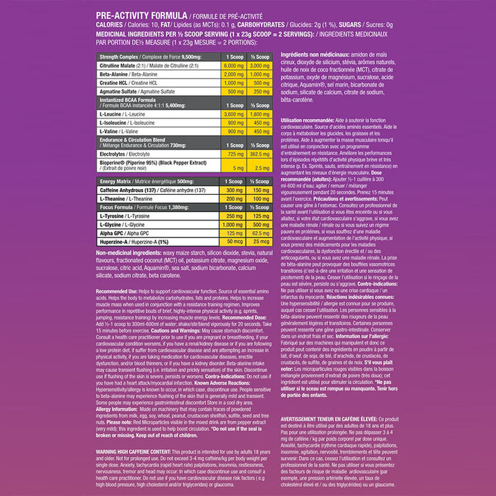 AA Havok 137 402g ( 17.5/ 35 Servings)
