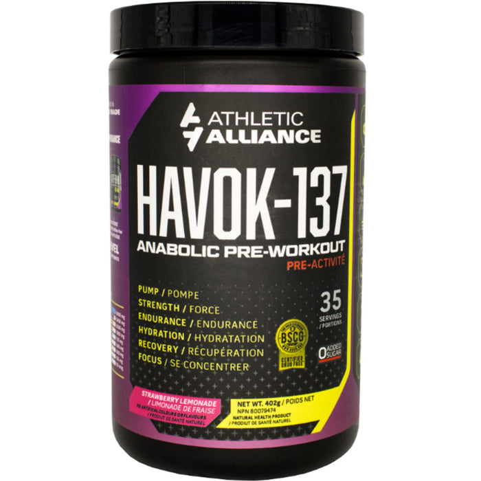 AA Havok 137 402g ( 17.5/ 35 Servings)