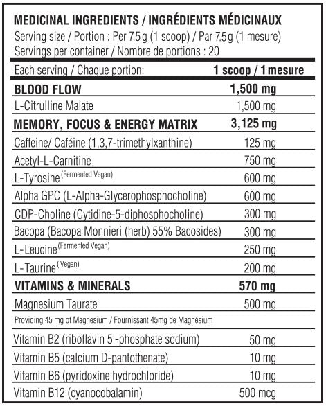 Believe Brain Fuel 145g (20 Servings)