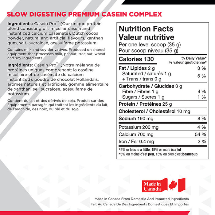 BioX Power Casein Complex 5lb (65 Servings)