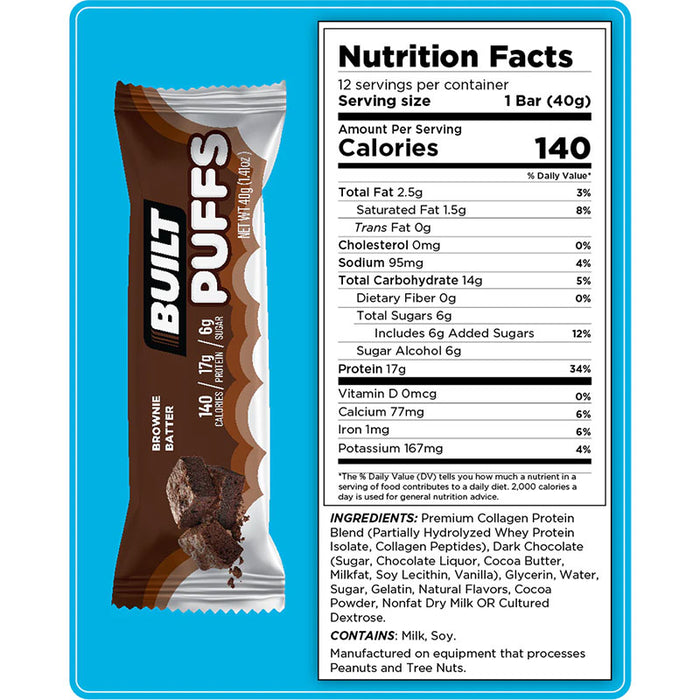 Built Bar Puffs (Box of 12)