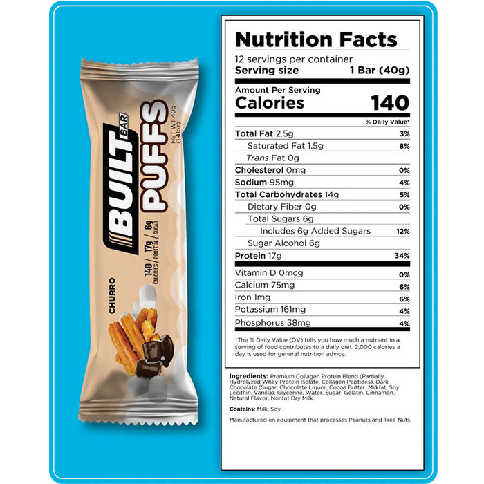 Built Bar Puffs (Box of 12)