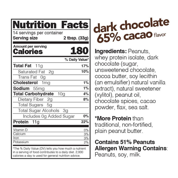 Nuts N More Peanut Butter 454g