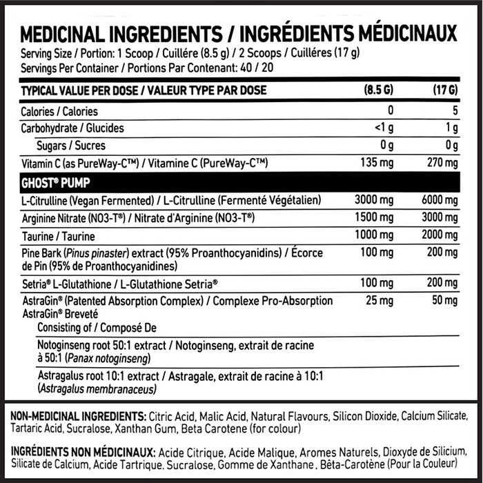 Ghost Pump (40 Servings)